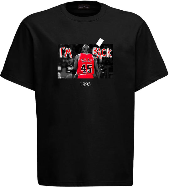  Throwback T-shirt Goat Tee Black Uomo Nero