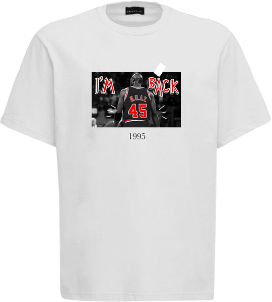  Throwback T-shirt Goat Tee White Uomo Bianco