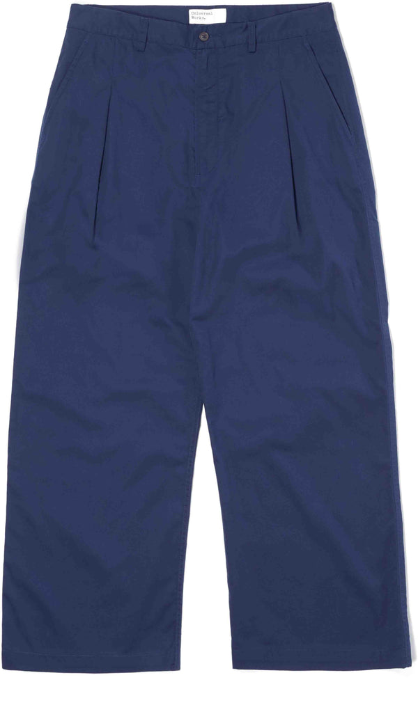 Universal Works pantaloni Sailor Pant Fine Twill Navy