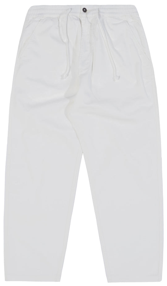  Universal Works Pantaloni Hi Water Trouser Twill Ecru Uomo Bianco