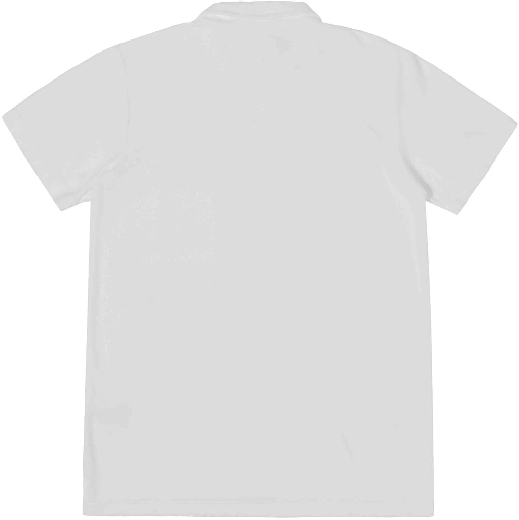  Universal Works T-shirt Polo Terry Fleece Vacation Ecru Bianco Uomo - 2