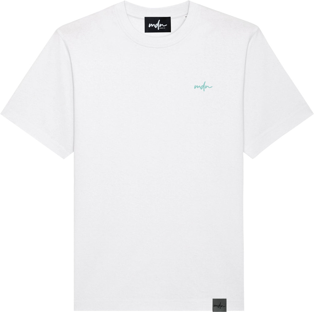  Mdn T-shirt Butterfly Effect Tee White Bianco Uomo - 2