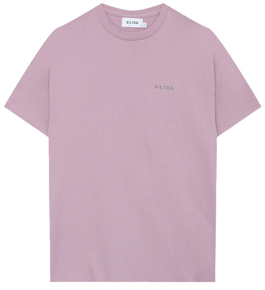  The Silted Company T-shirt Basic Tee Orchid Uomo Rosa