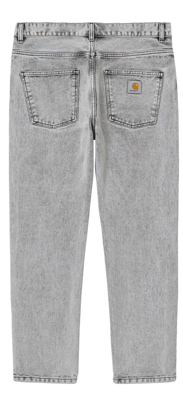 Carhartt WIP pantaloni Newel Pant black sun washed