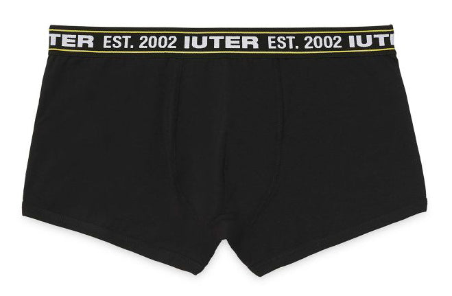  Iuter Boxer Elast Underwear Pants Black Nero Uomo - 1