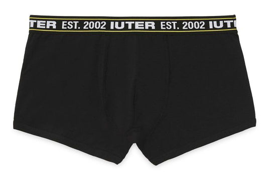  Iuter Boxer Elast Underwear Pants Black Uomo Nero