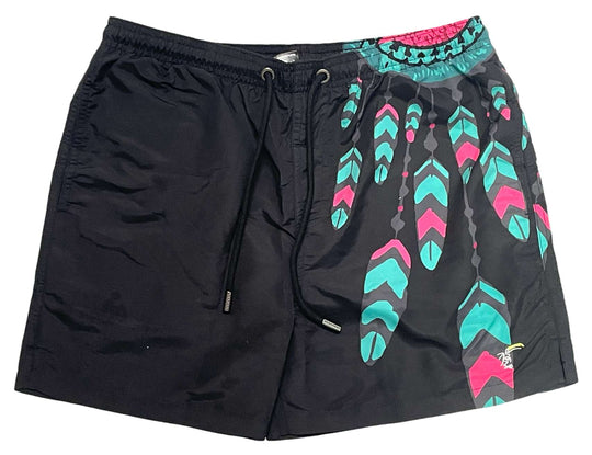  Tooco Beachwear Costume Guerrero Black Uomo Nero