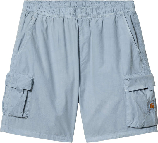  Carhartt Wip Short Berm Frosted Blue Garment Dyed Uomo