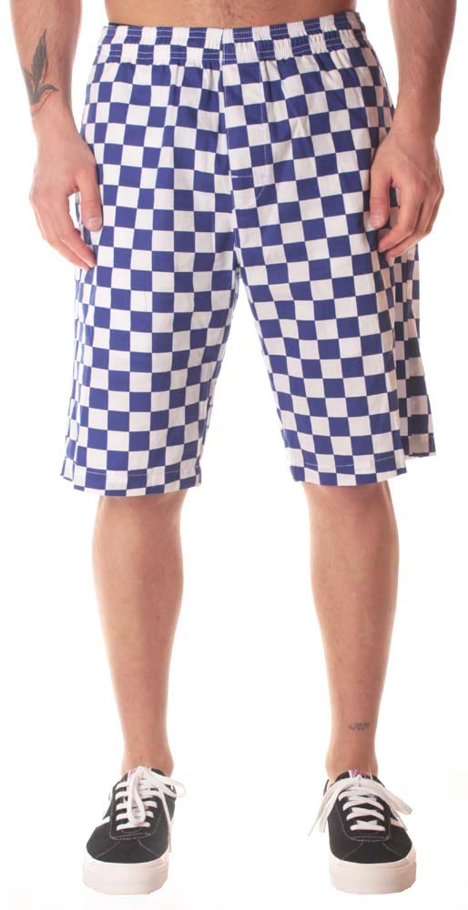  Life Sux Short Beach Check Purple Uomo Fantasia