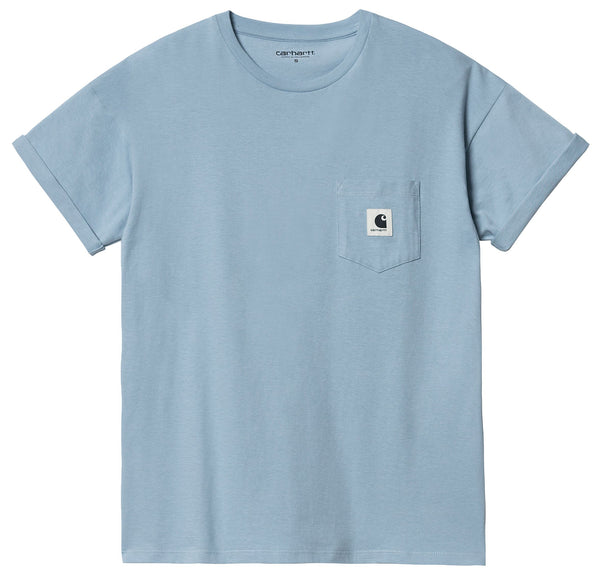 Carhartt WIP t-shirt W' S/S Pocket frosted blue