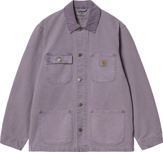  Carhartt Wip Giacca Michigan Coat Razzmic Faded Uomo Viola