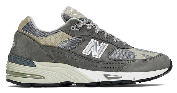 New Balance scarpe M 991 UKF grey white