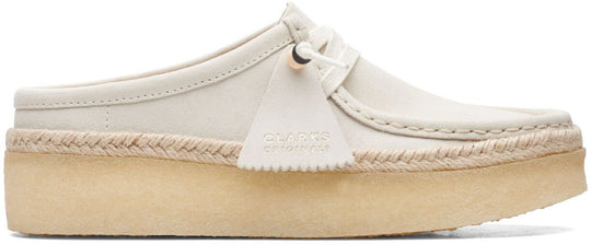  Clarks Originals Scarpe Wallabee Cup Lo White Donna Bianco