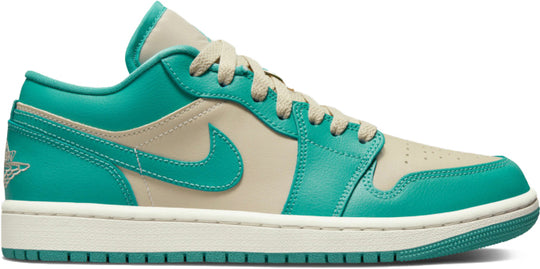 Jordan 1 Low Tropical Teal W Donna Blue