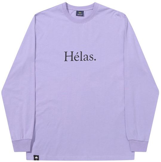  Helas T-shirt Ls Class Tee Lavander Helas Caps Uomo Viola