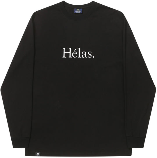  Helas T-shirt Ls Class Tee Black Helas Caps Uomo Nero