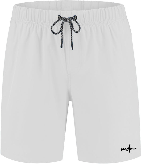 MDN costume Boardshort Essential Logo Embroided white