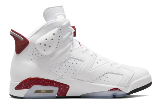  Jordan 6 Retro Shoes Red Oreo Uomo Bianco