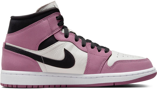 Jordan 1 Mid Se Light Mulberry W Donna Rosa