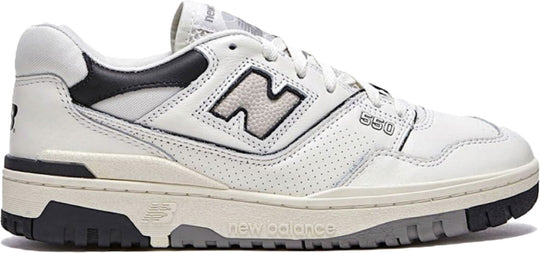  New Balance Scarpe 550 Cream Black Uomo Bianco