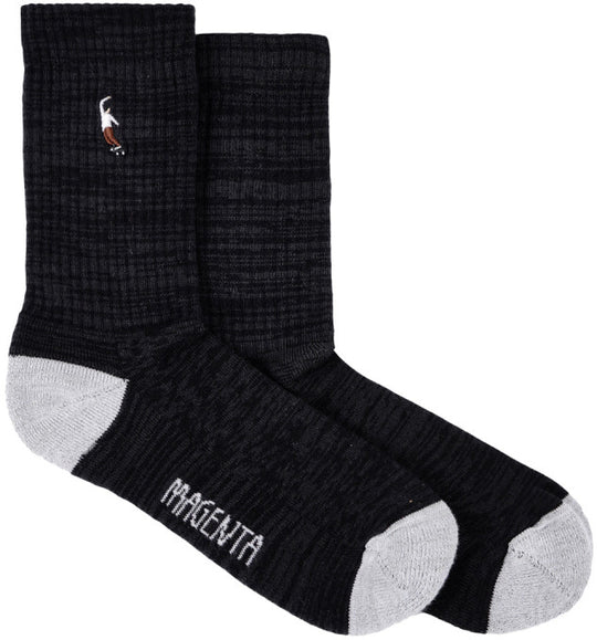  Magenta Skateboards Calze Pws Socks Black Uomo Nero