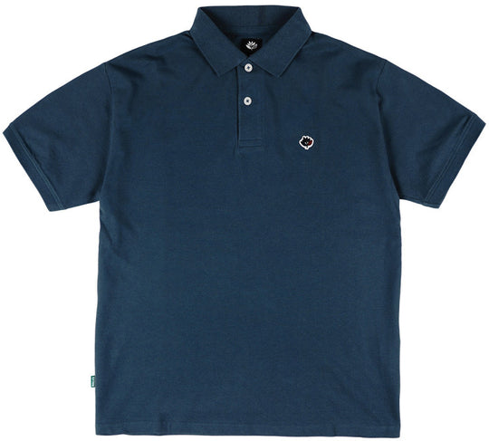  Magenta Skateboards T-shirt Polo Plant Piquè Petrol Blue Uomo