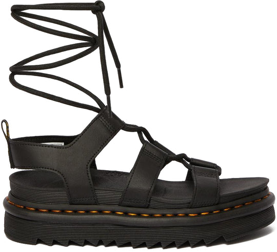 Dr. Martens Sandali Nartilla Hydro Leather Black Donna Nero