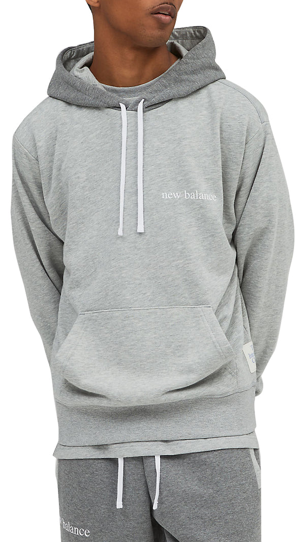 New Balance felpa Essentials Sweatshirt Athletic grey