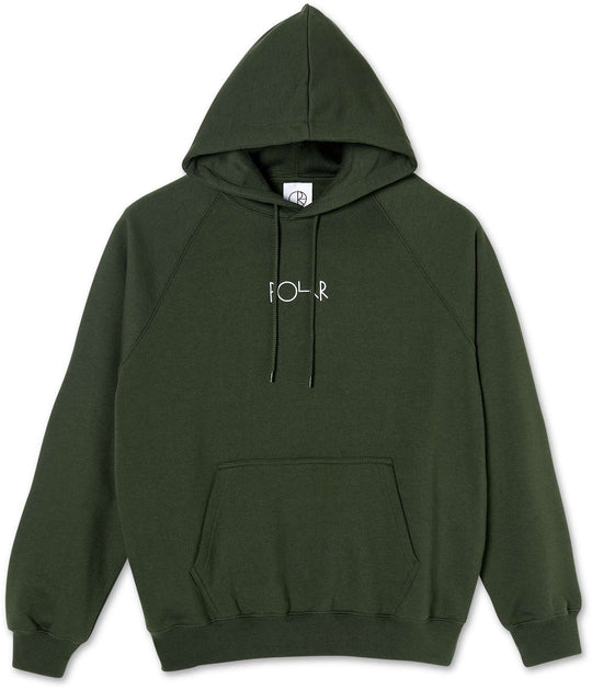  Polar Skate Co. Felpa Default Hoodie Dark Olive Uomo Verde