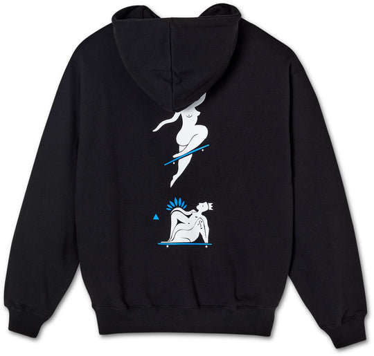  Polar Skate Co. Felpa No Complies Forever Hoodie Black Uomo Nero