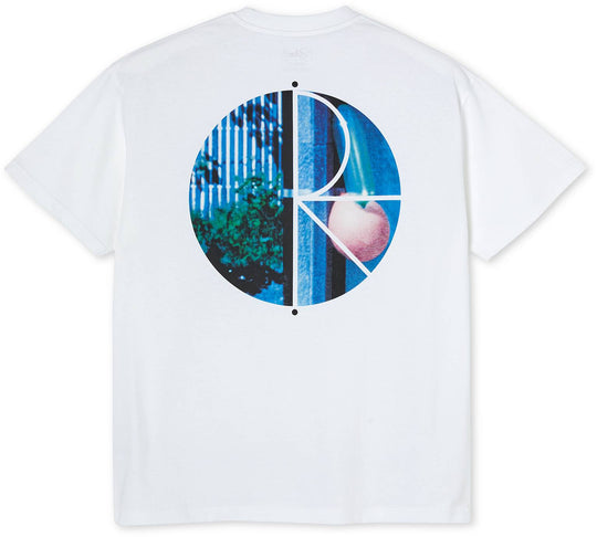  Polar Skate Co. T-shirt Balloon Fill Logo Tee White Uomo Bianco