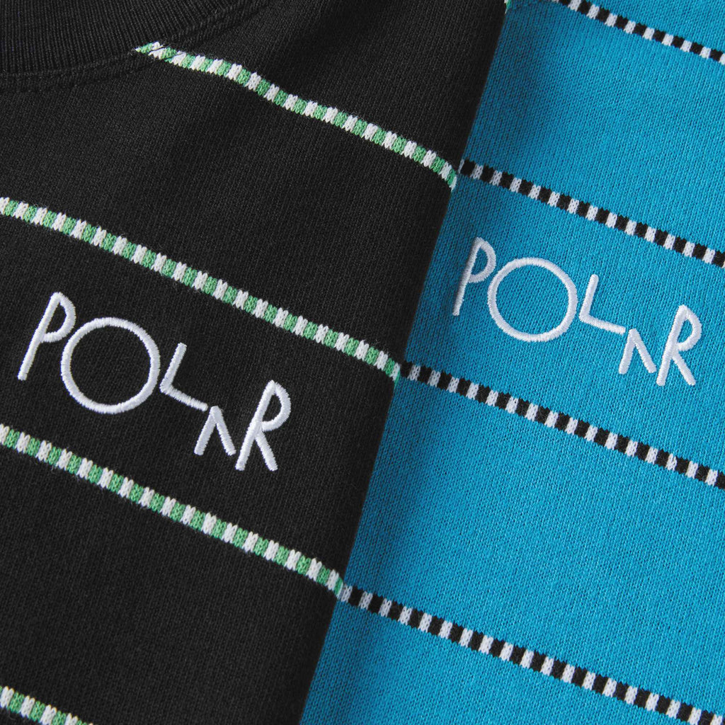  Polar Skate Co. T-shirt Checkered Surf Tee Black Nero Uomo - 3