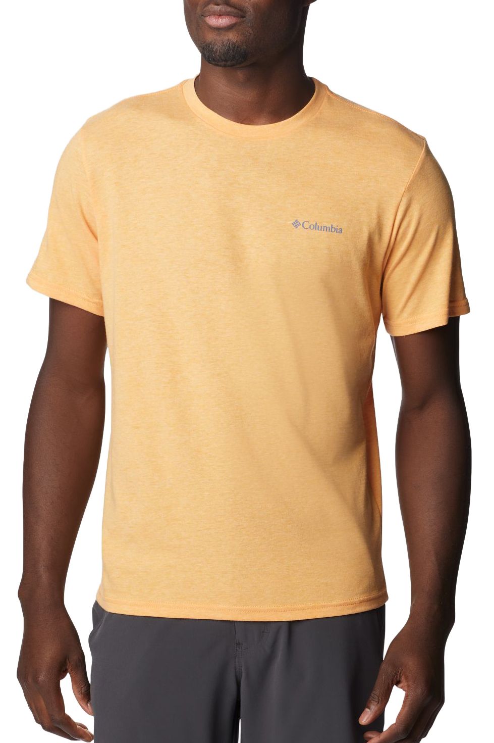  Columbia T-shirt High Dune Graphic Tee Mango Heat Arancione Uomo - 2