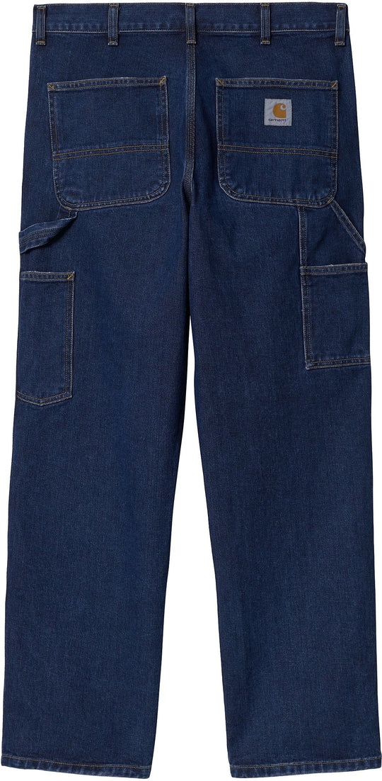  Carhartt Wip Jeans Single Knee Pant Blue Stone Washed Uomo
