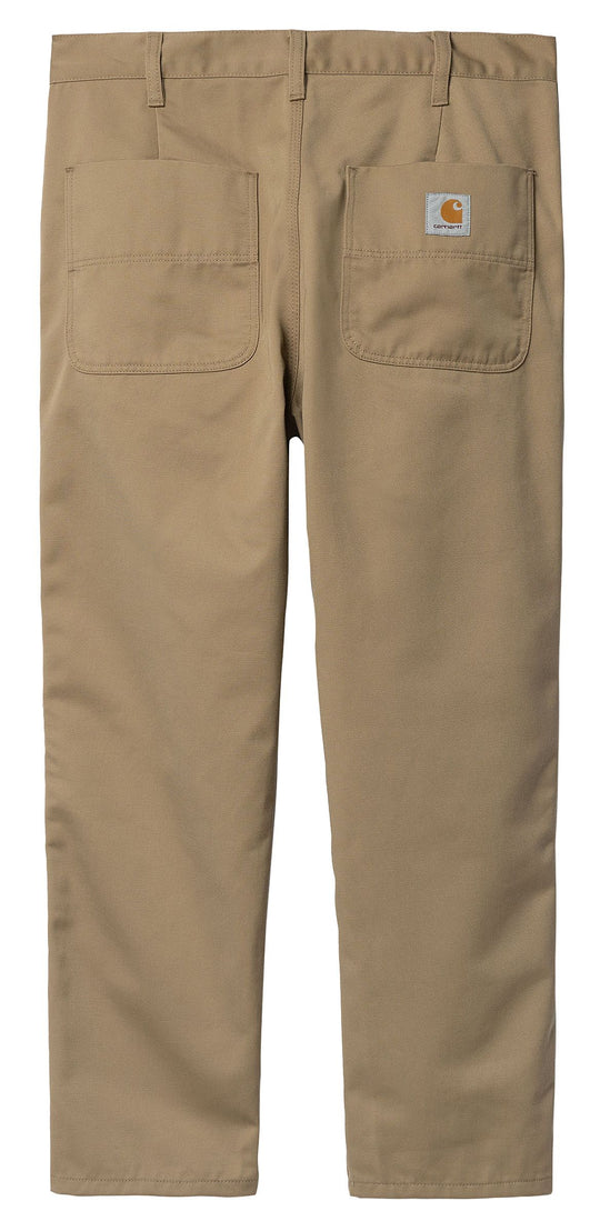  Carhartt Wip Pantaloni Abbott Pant Leather Rinsed Uomo Beige