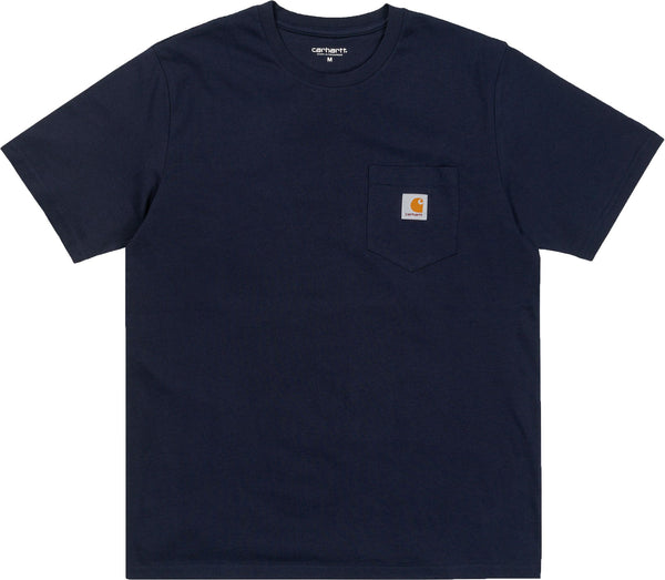 Carhartt WIP t-shirt S/S Pocket Tee Dark Navy