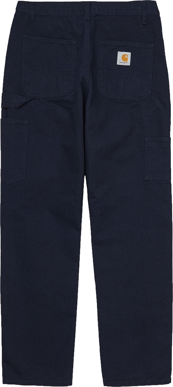 Carhartt WIP pantaloni Ruck Single Knee Pant dark navy rinsed