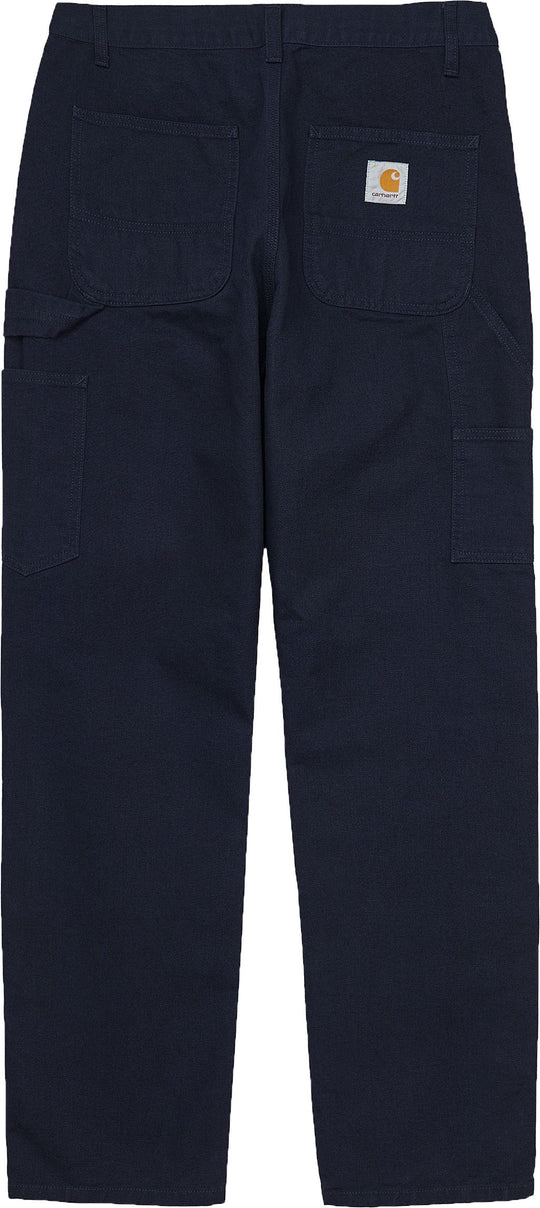  Carhartt Wip Pantaloni Ruck Single Knee Pant Dark Navy Rinsed Uomo Blue