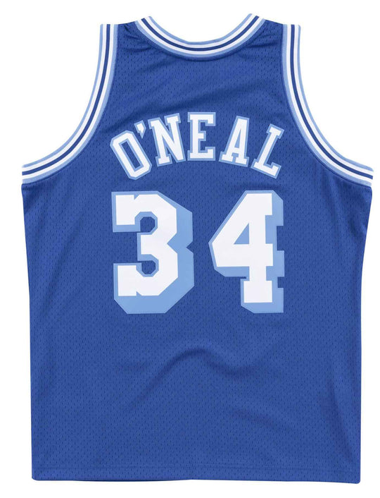  Mitchell & Ness Canotta Nba Swingman Alternative Jersey Los Angeles Lakers 96 Shaquille O'neal Royal Mitchell E Ness Uomo Blue