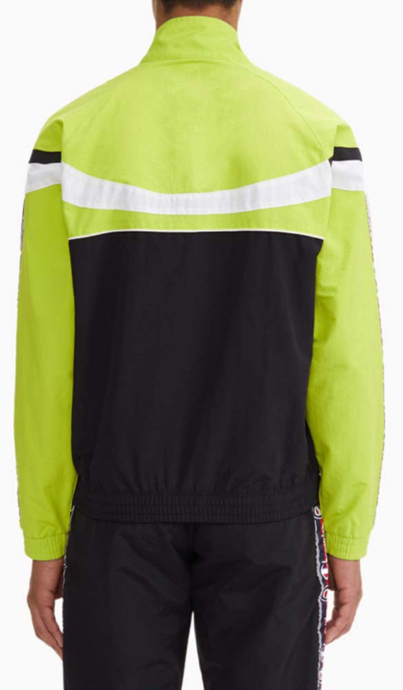  Champion Track Jacket Reverse Weave 213051 Tri Colour Giallo Uomo - 3