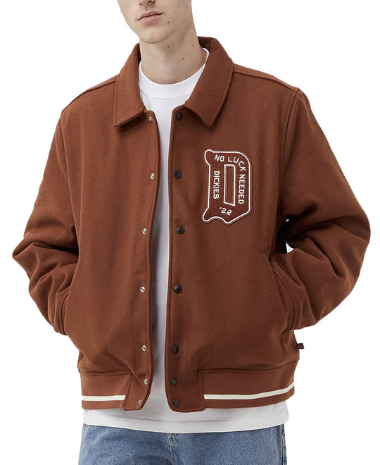  Dickies Giacca Union Springs Jacket Gingerbread Uomo Marrone