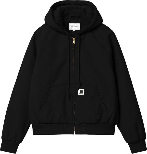 Carhartt WIP giacca W Active Jacket black rinsed