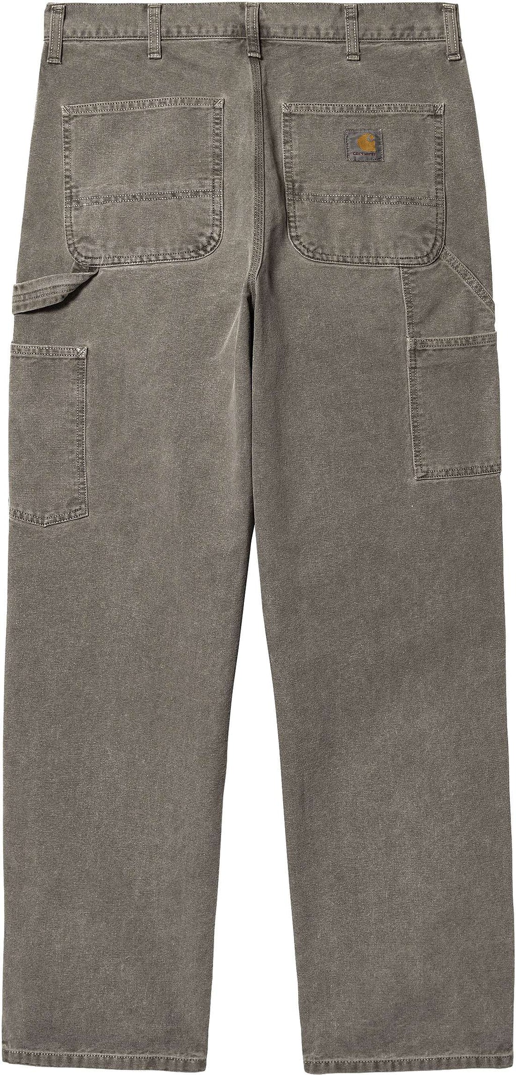  Carhartt Wip Pantaloni Jeans Single Knee Pant Black Faded Nero Donna - 1