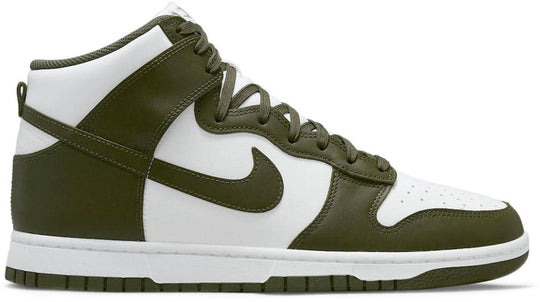  Nike Dunk High Retro Cargo Khaki Gs Donna Verde