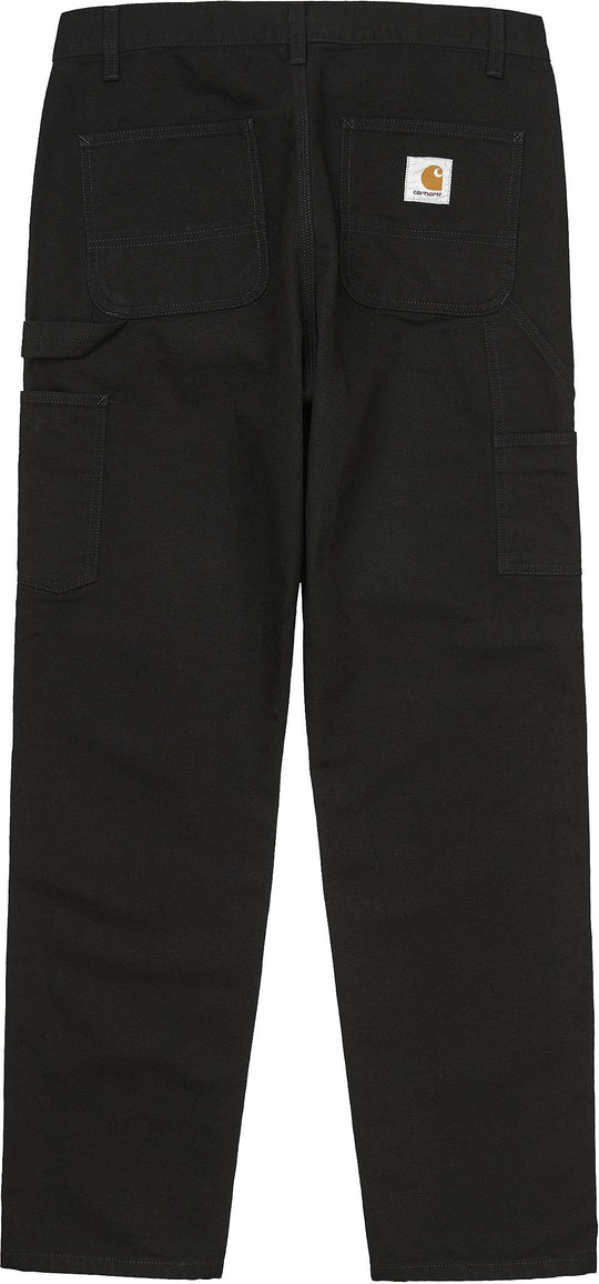  Carhartt Wip Pantaloni Ruck Single Knee Pant Black Rinsed Uomo Nero
