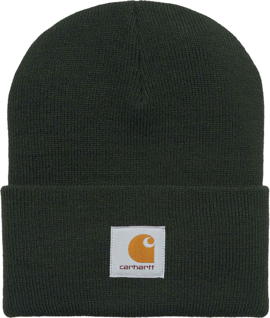  Carhartt Wip Cuffia Acrylic Watch Hat Dark Cedar Uomo Verde