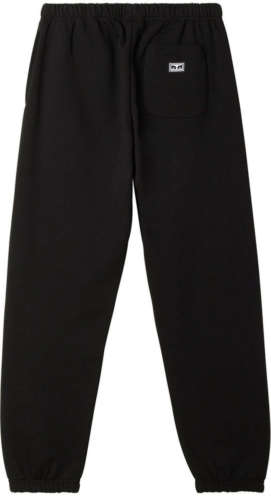  Obey Pantaloni Established Works Eyes Sweatpant Black Uomo Nero