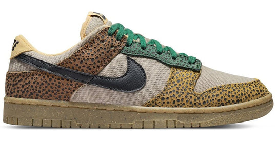  Nike Dunk Low Safari Golden Moss Uomo Marrone