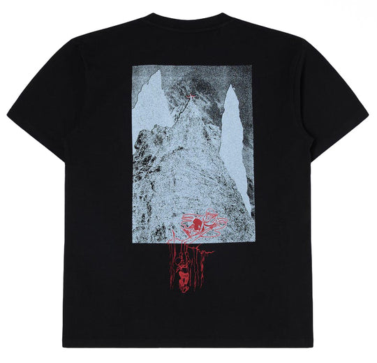  Edwin T-shirt Highest Mountains Ts Black Uomo Nero