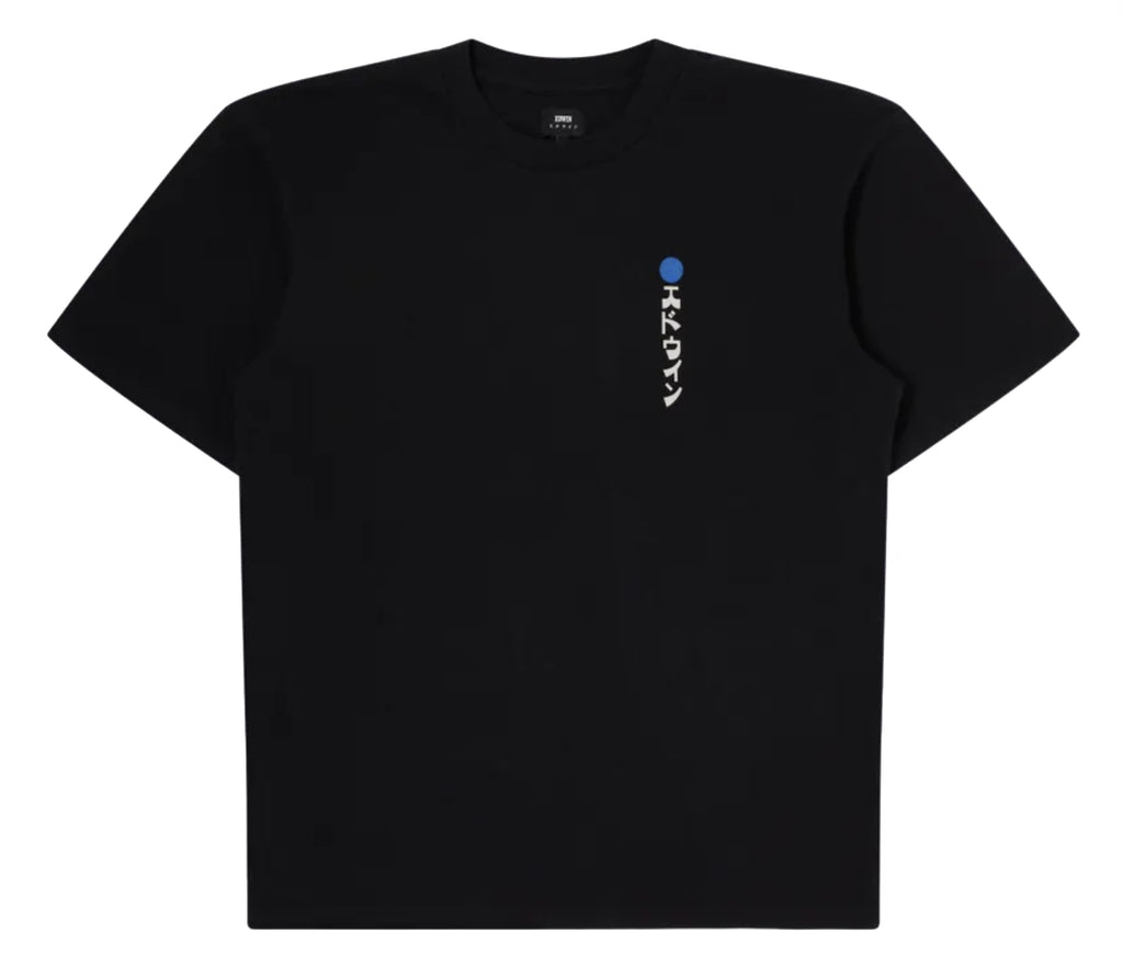  Edwin T-shirt Fuji No Hana Ts Black Nero Uomo - 2